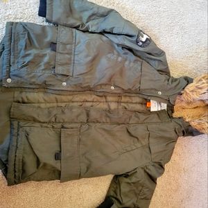 Camo jacket sz 7/8